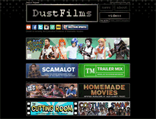 Tablet Screenshot of dustfilms.com